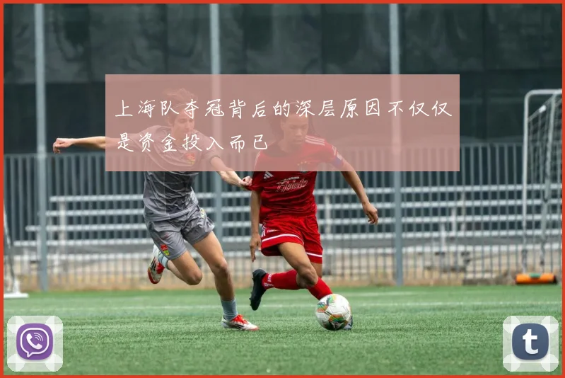上海队夺冠背后的深层原因不仅仅是资金投入而已